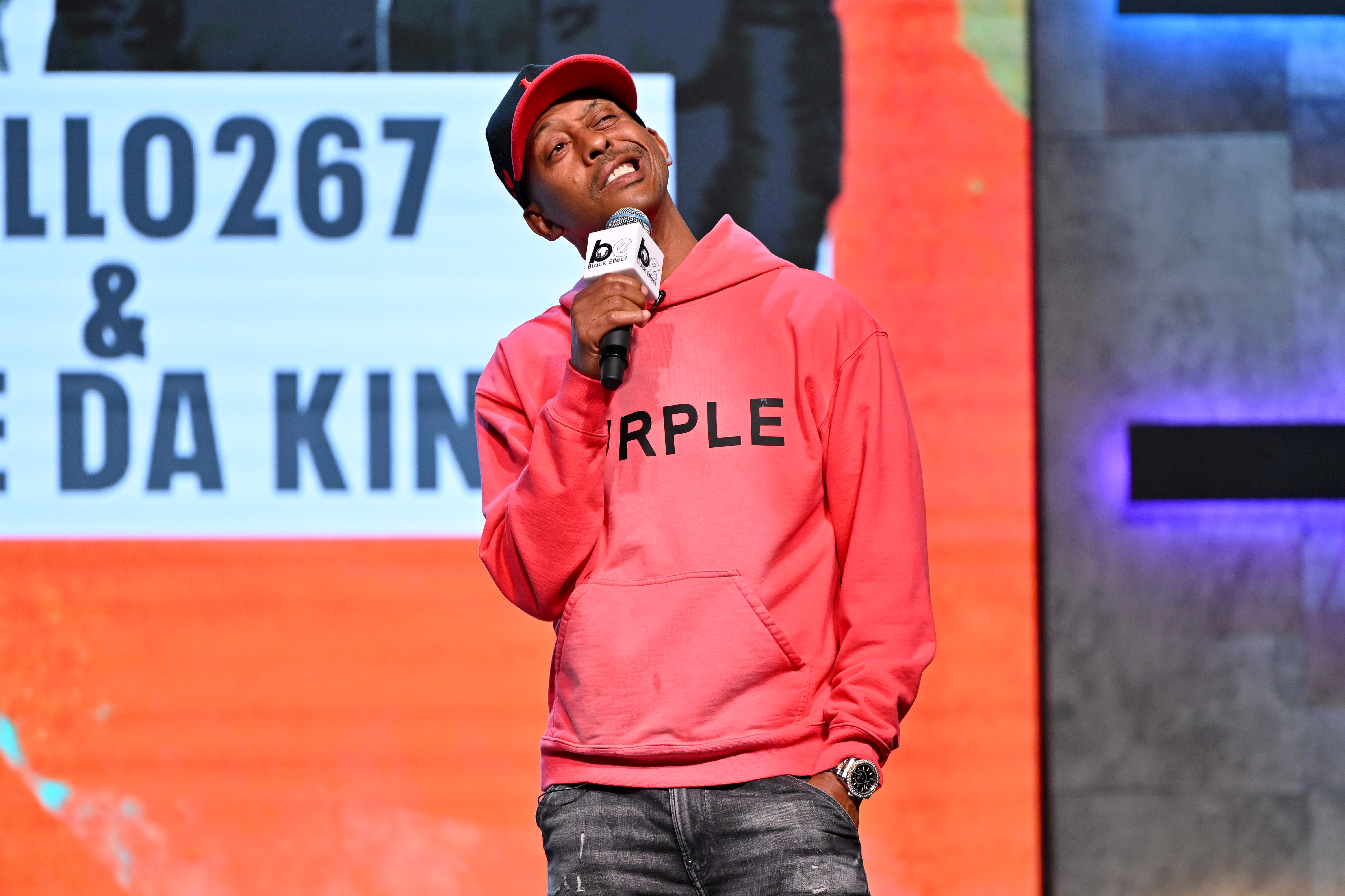 Gillie Da King onstage during the 2024 Black Effect Podcast Festival at Pullman Yards on April 27 in Atlanta, Georgia. | Source: Getty Images