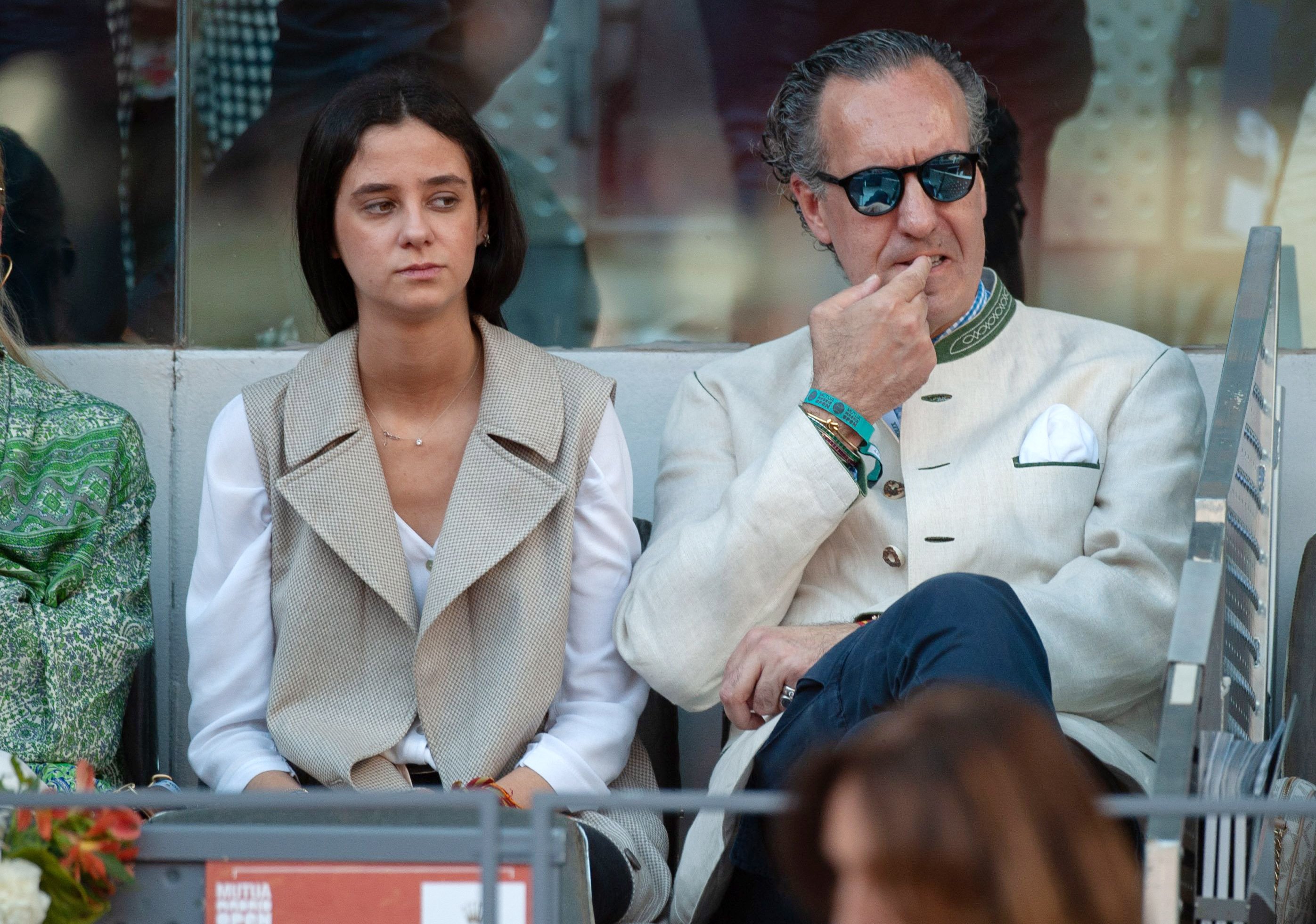 Jaime de Marichalar and Victoria Federica at Mutua Madrid Open on May 12, 2019, in Madrid, Spain | Source: Getty Images