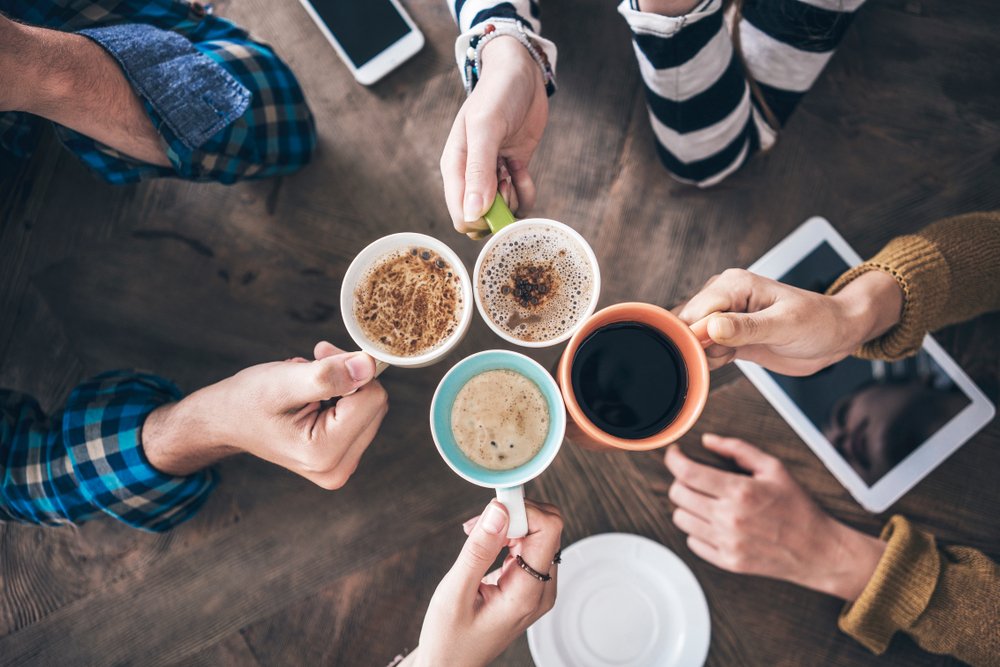 Tasses de café. | Photo : Shutterstock