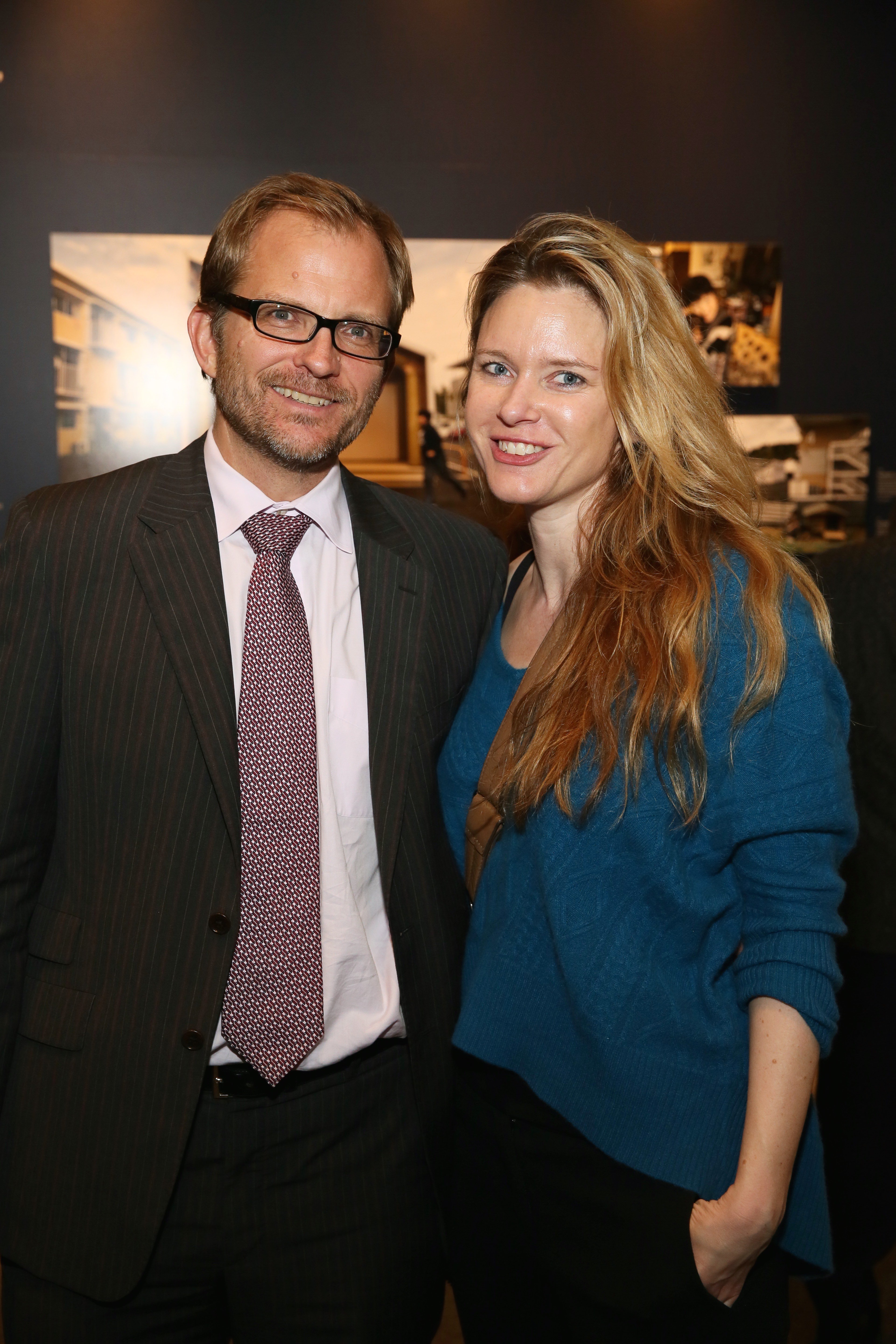Matt Petersen and Justine Musk pose at the Annenberg Space for Photography Opening Reception for "Sink or Swim: Designing for a Sea Change" at the Annenberg Space for Photography on December 11, 2014, in Los Angeles, California | Source: Getty Images