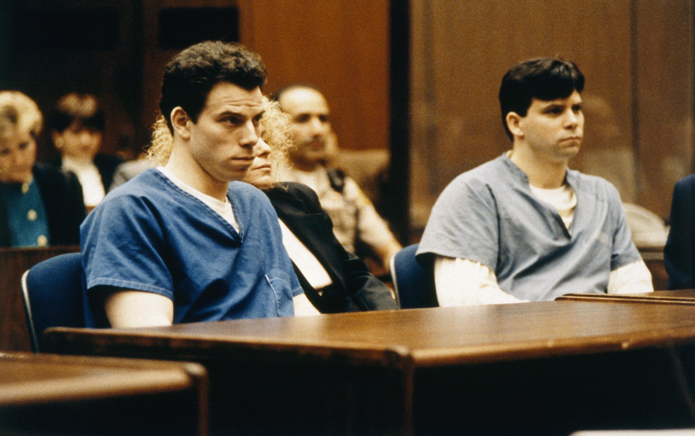 Lyle and Erik Menendez at their trial | Source: Getty Images