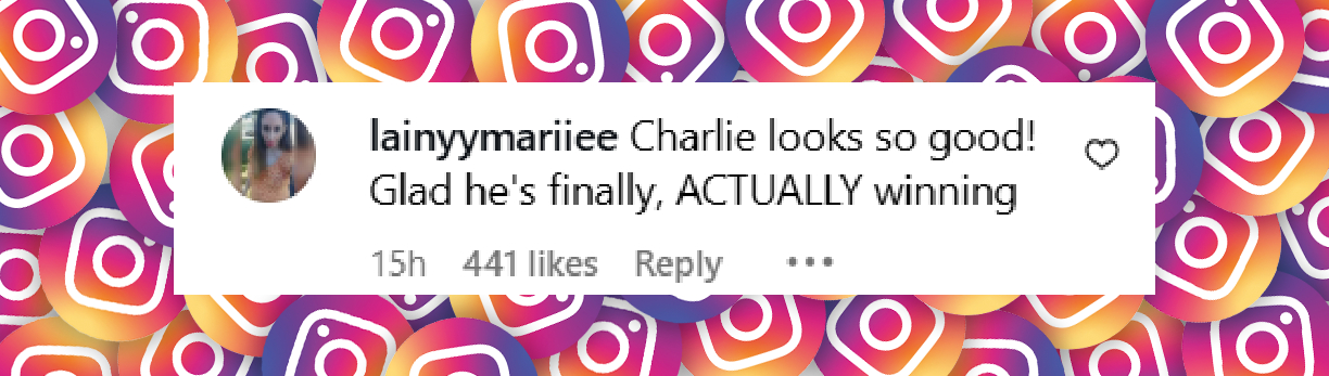 A comment under a post shared on September 5, 2025. | Source: Instagram/enews