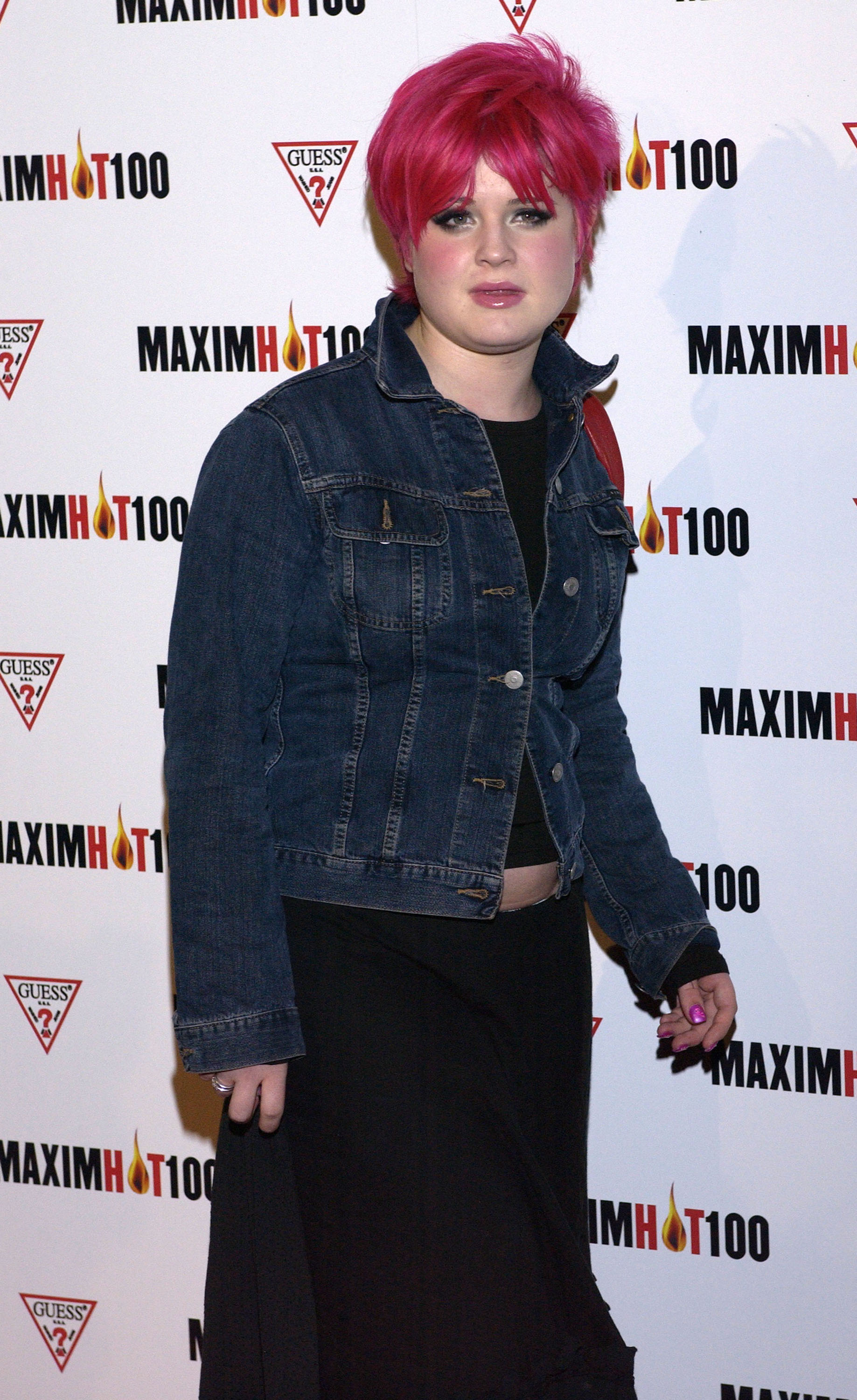 Kelly Osbourne at the Maxim Hot 100 Party in Hollywood, California in 2002 | Source: Getty Images