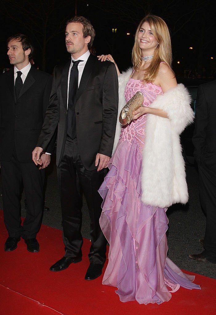 Jocelyn Quivrin et Alice Taglioni à la cérémonie des Césars 2008 à Paris. l Source : Getty Images