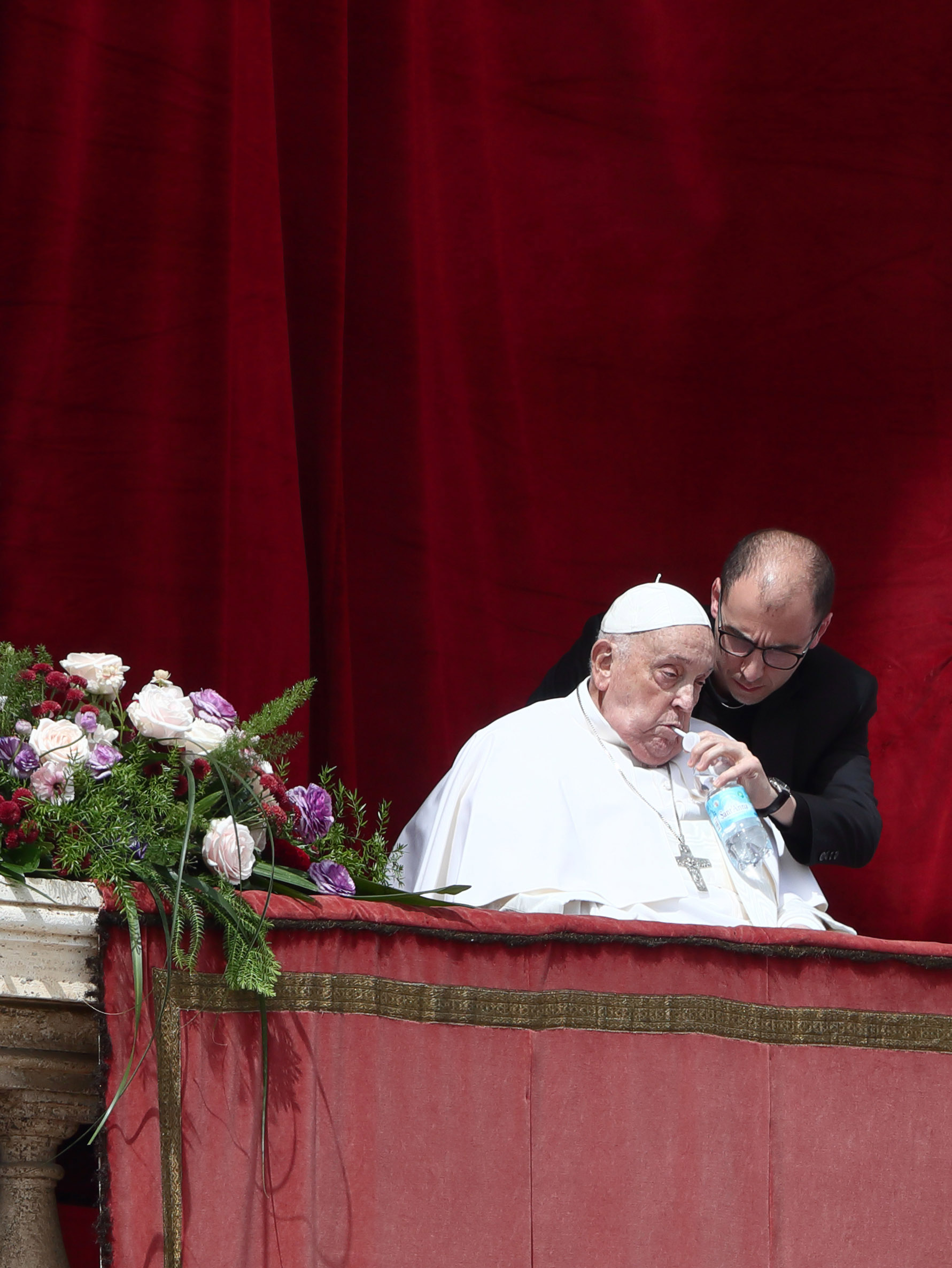 Pope Francis seen a day before his death, in Vatican City, on April 20, 2025 | Source: Getty Images