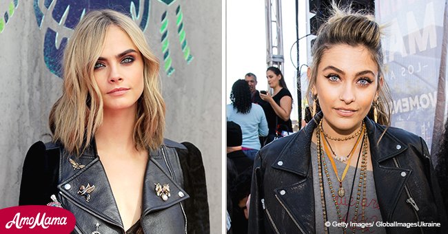 Paris Jackson and Cara Delevigne were spotted in matching outfits at a recent public outing