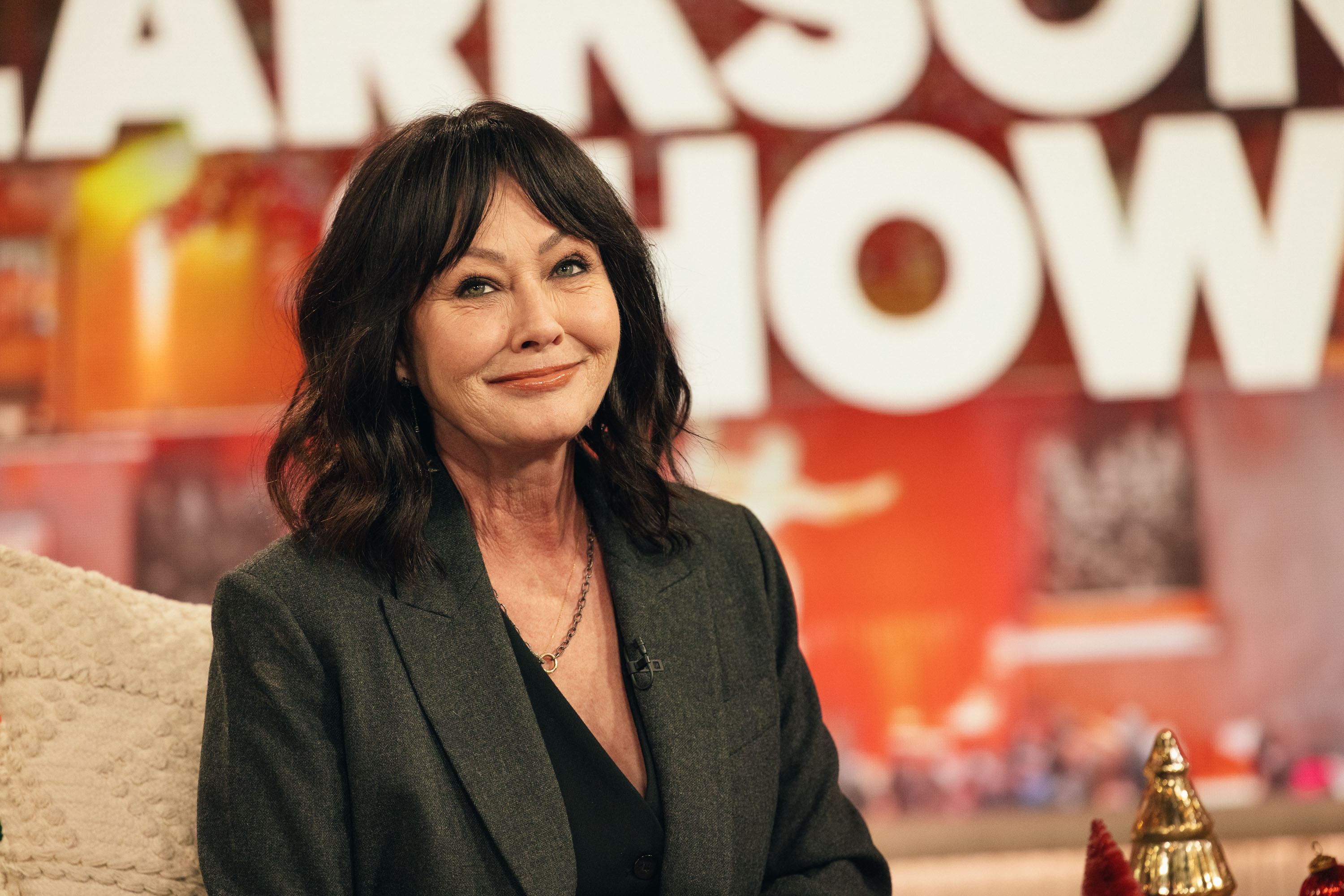 Shannen Doherty on a Season 5 episode of "The Kelly Clarkson Show" in 2023. | Source: Getty Images