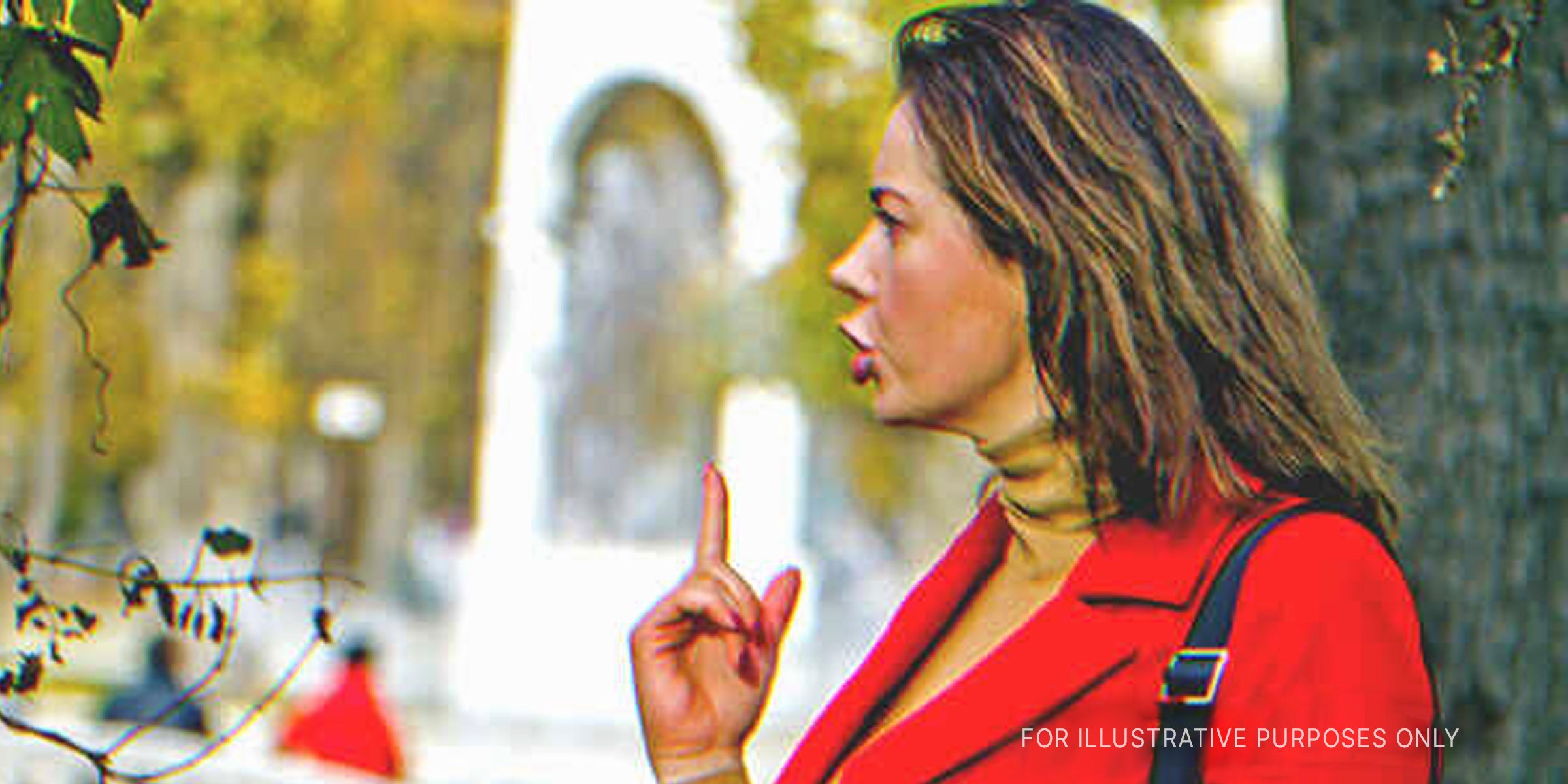 A woman scolding someone | Source: Shutterstock