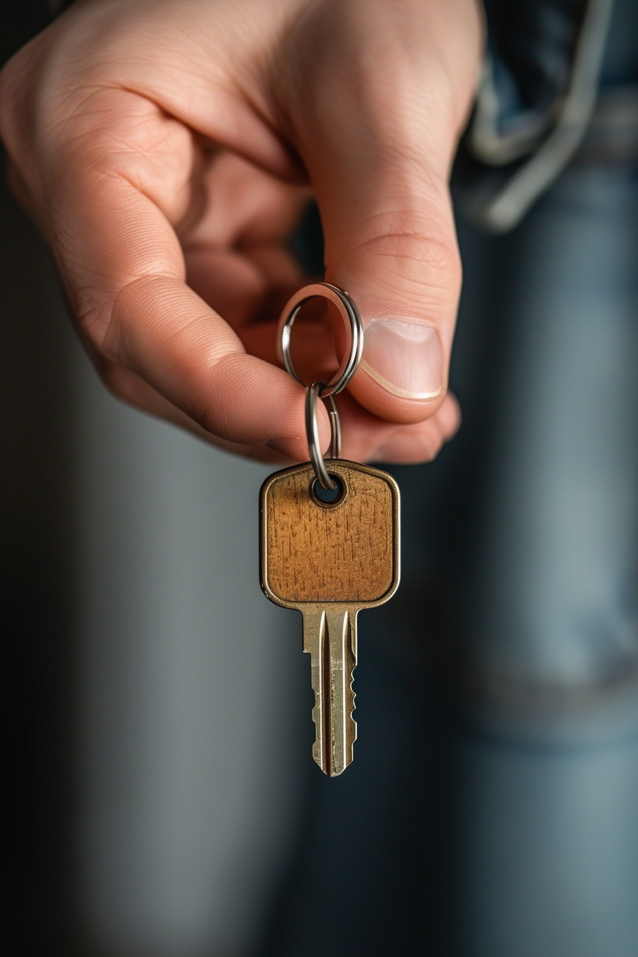 A person holding a key | Source: Midjourney