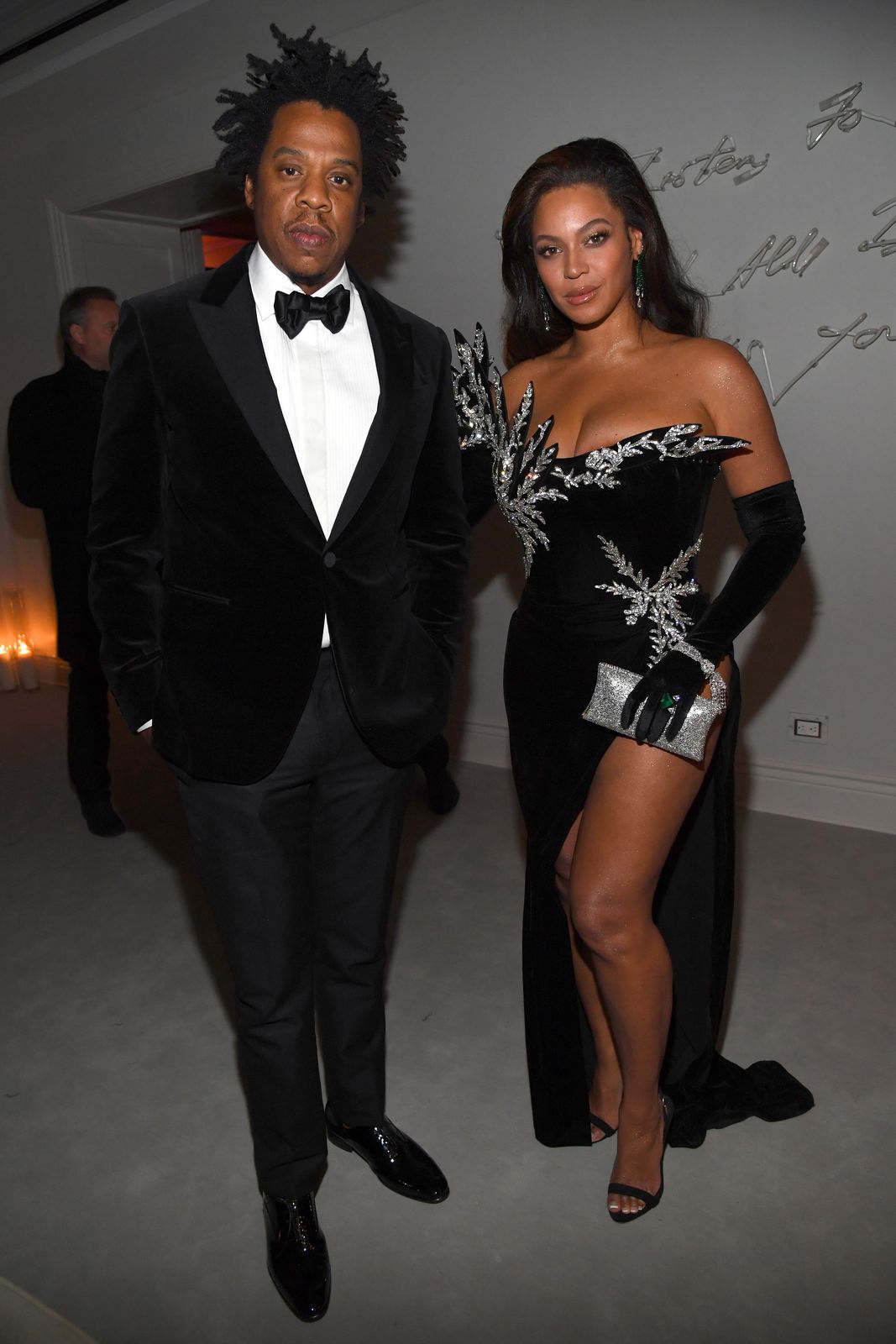 Jay-Z and Beyoncé Knowles-Carter at Sean Combs 50th Birthday Bash presented by Ciroc Vodka on December 14, 2019 | Photo: Getty Images