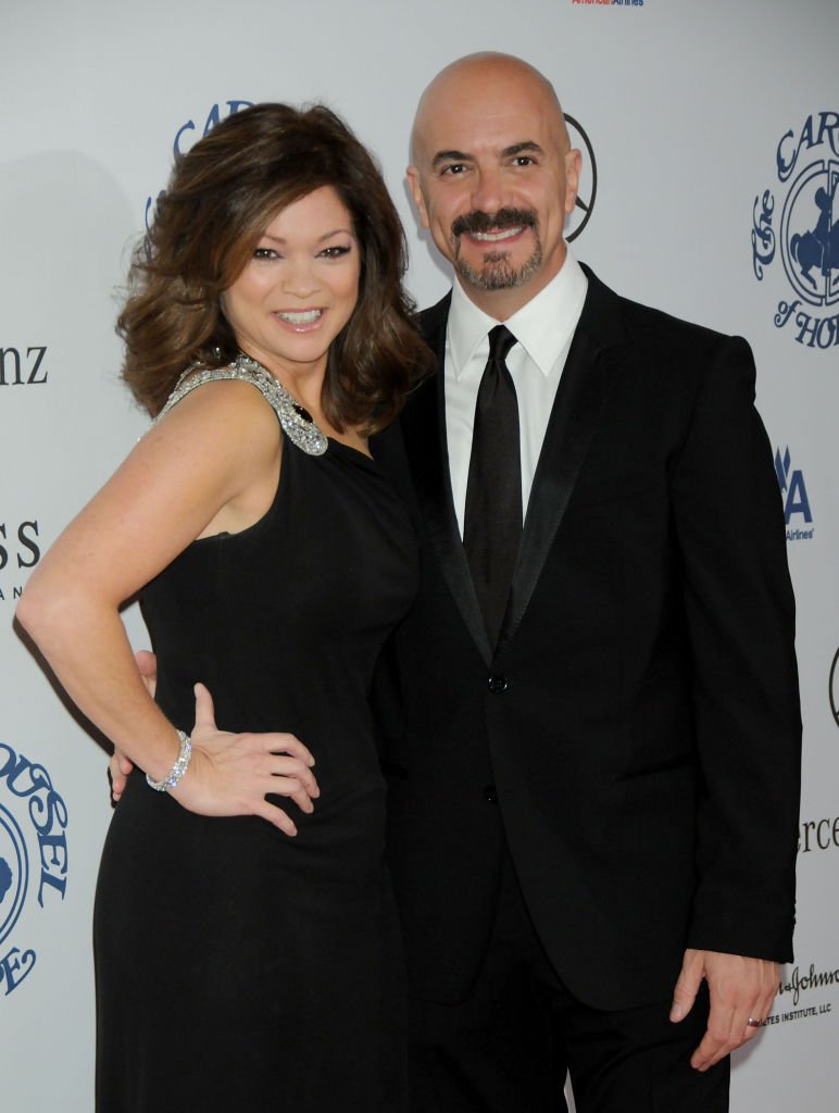 Actress Valerie Bertinelli and Tom Vitale arrive at The 30th Anniversary Carousel Of Hope Ball at The Beverly Hilton Hotel on October 25, 2008 in Beverly Hills, California. | Source: Getty Images