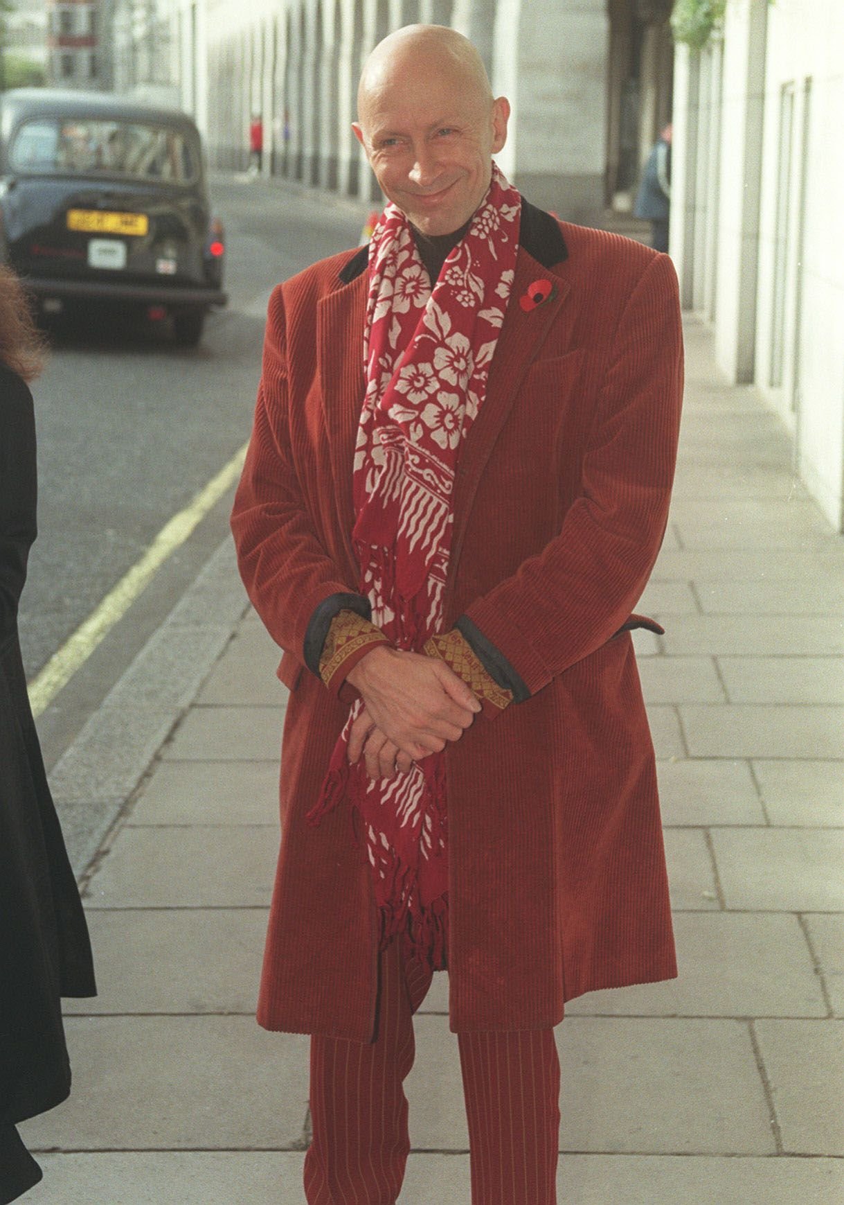 Richard O'Brien at the Champion Children Awards in London in 1998 | Source: Getty Images