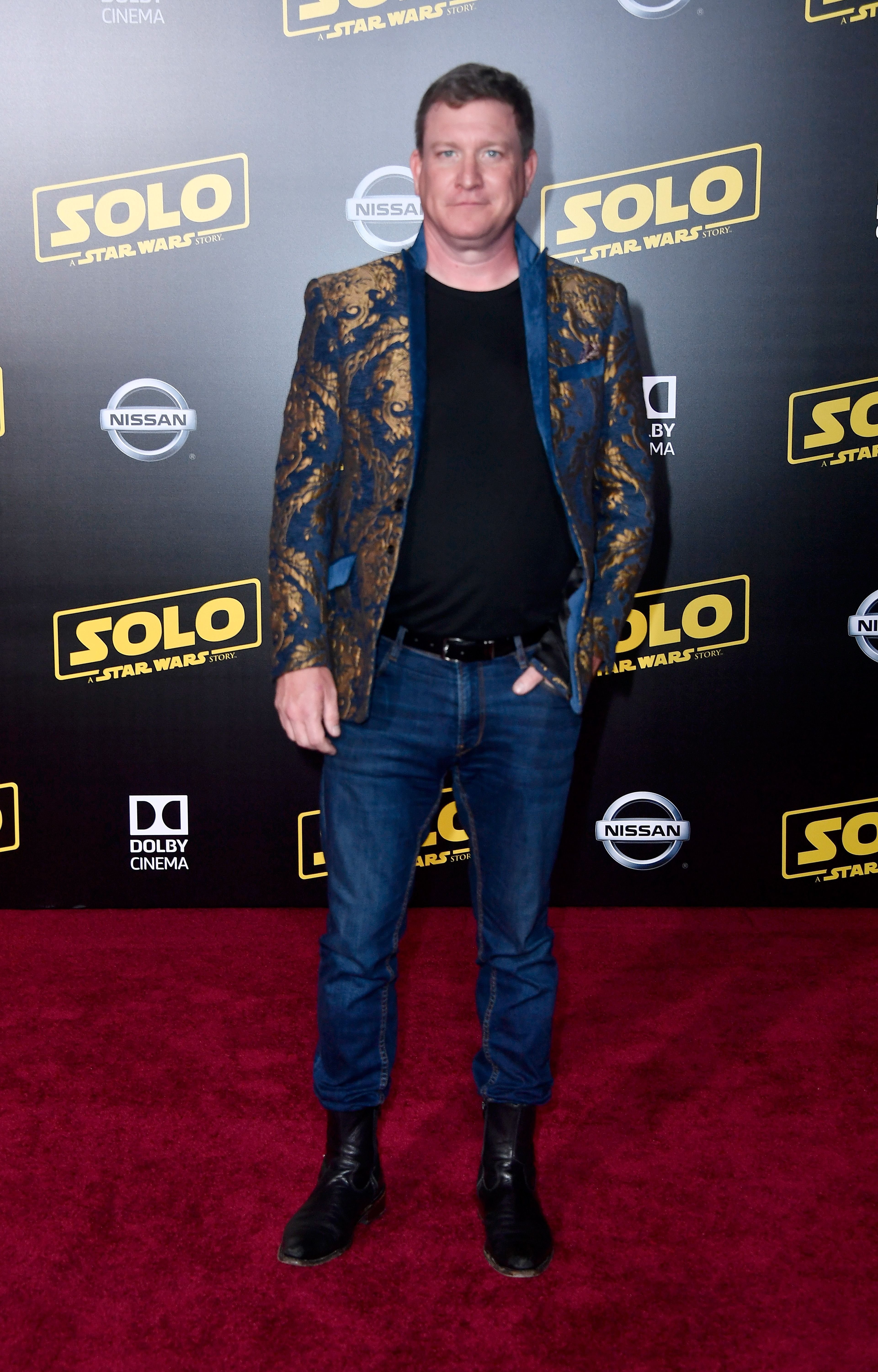 Stoney Westmoreland during the premiere of Disney Pictures and Lucasfilm's "Solo: A Star Wars Story" at the El Capitan Theatre on May 10, 2018 in Los Angeles, California. | Source: Getty Images