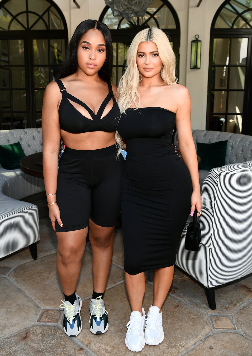 Jordyn Woods and Kylie Jenner attend the launch event of the activewear label SECNDNTURE by Jordyn Woods at a private residence on August 29, 2018 in West Hollywood, California | Photo: GettyImages