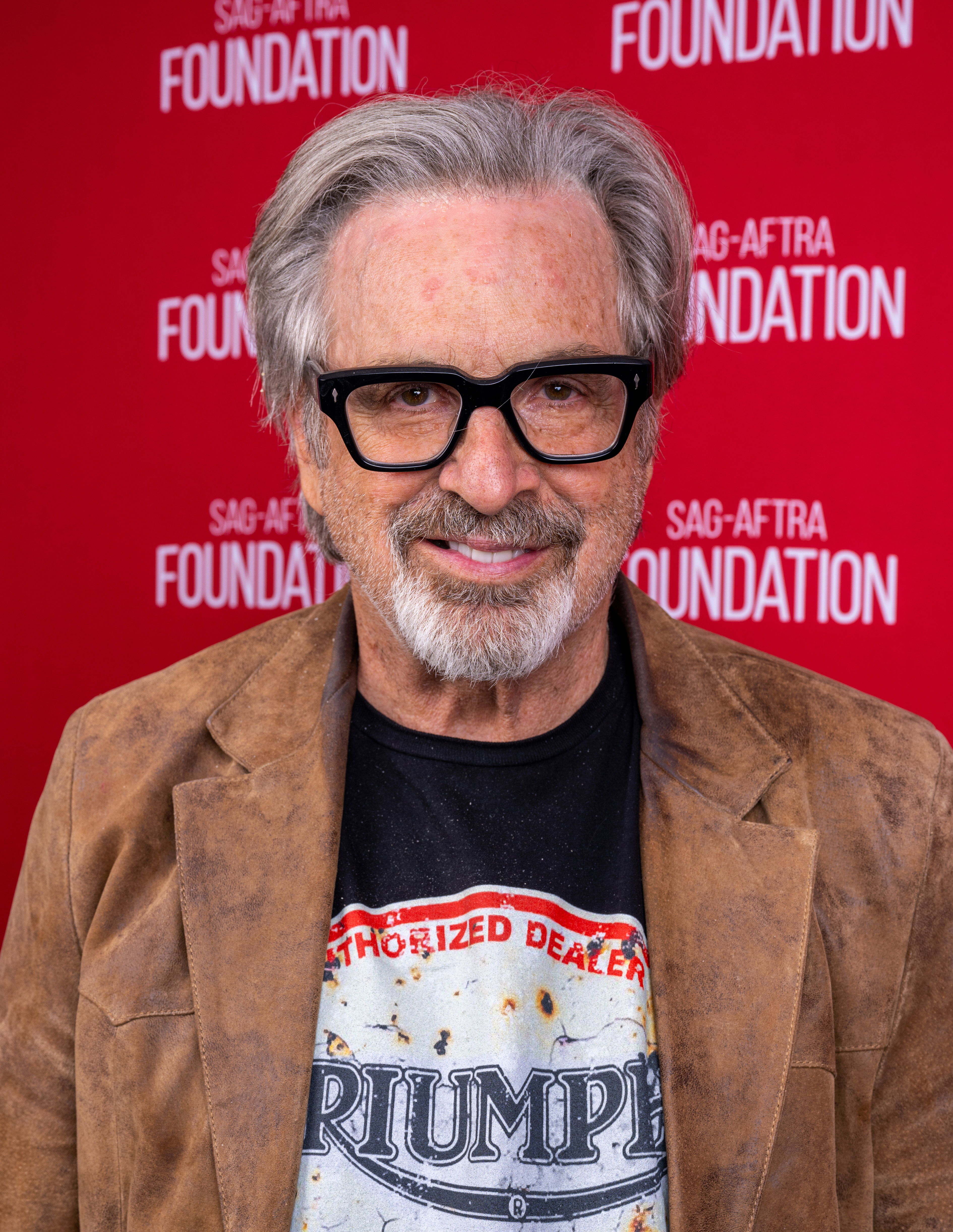 Robert Carradine at the SAG-AFTRA Foundation Conversations Presents "Let's Call The Whole Thing Off" event in Los Angeles, California on October 1, 2025. | Source: Getty Images