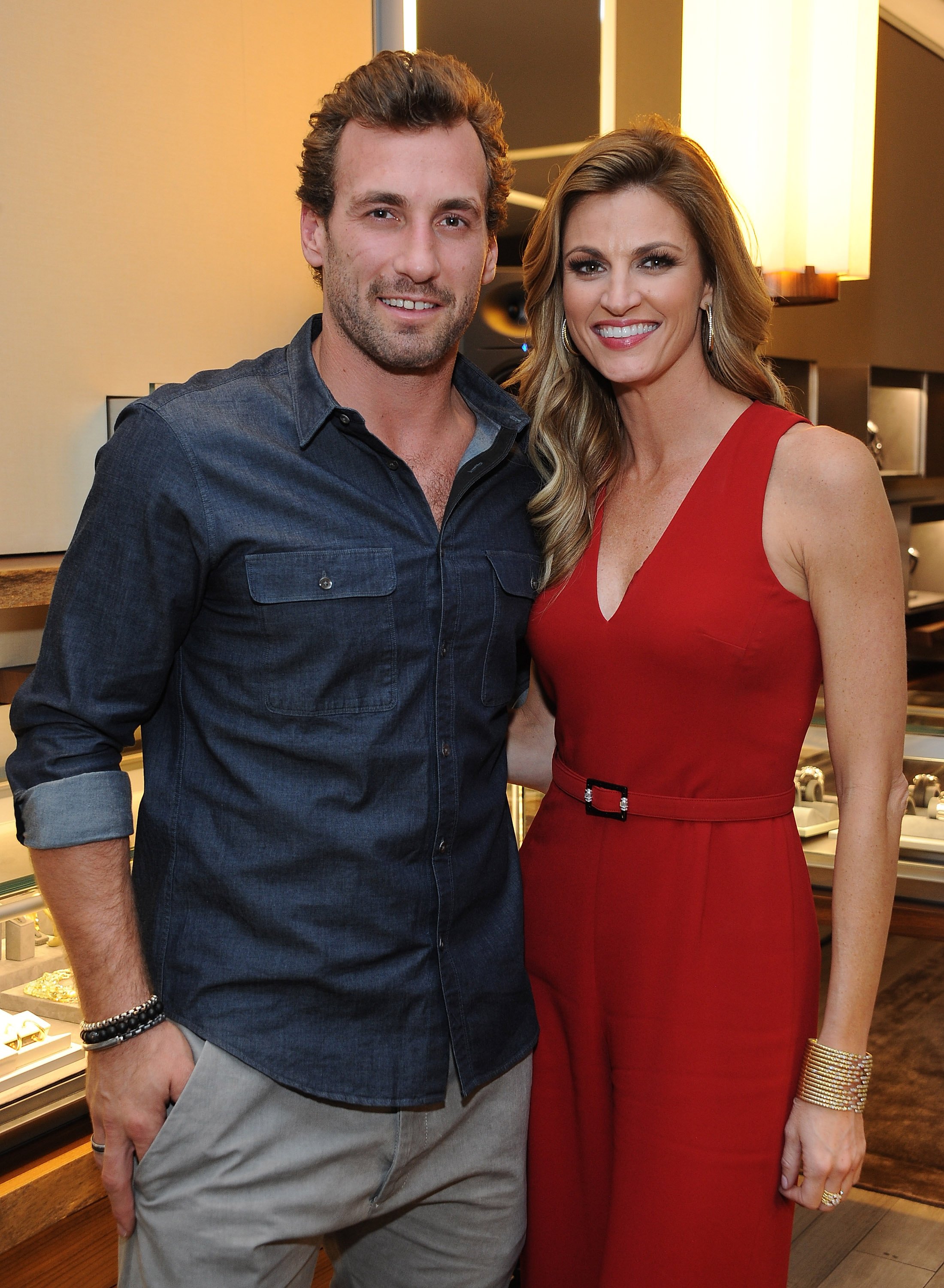 Jarret Stoll and Erin Andrews celebrate the launch of The Men's Forged Carbon Collection on November 10, 2014 | Photo: GettyImages