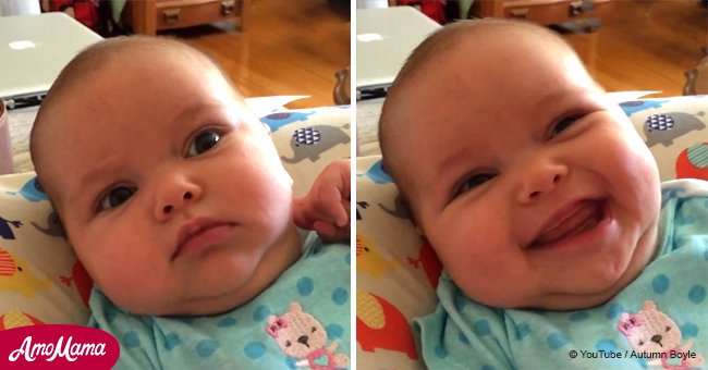 Mom sings Christian hymn to her little girl and baby's reaction goes viral (video)