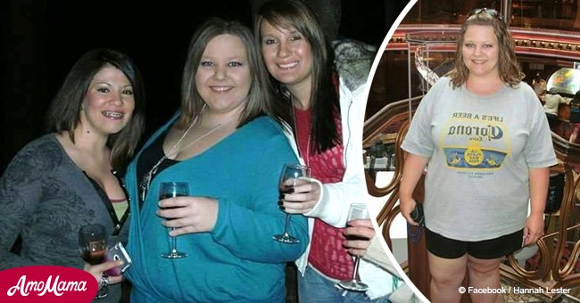 Woman loses 100 pounds following three simple steps and looks completely unrecognizable