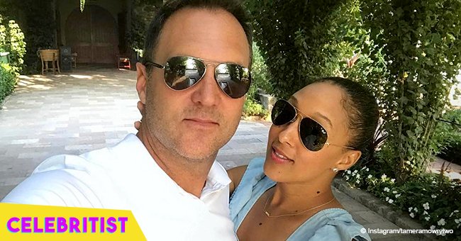 Tamera Mowry's husband melts hearts with photo of their son 'dressing his dinosaur for bed'
