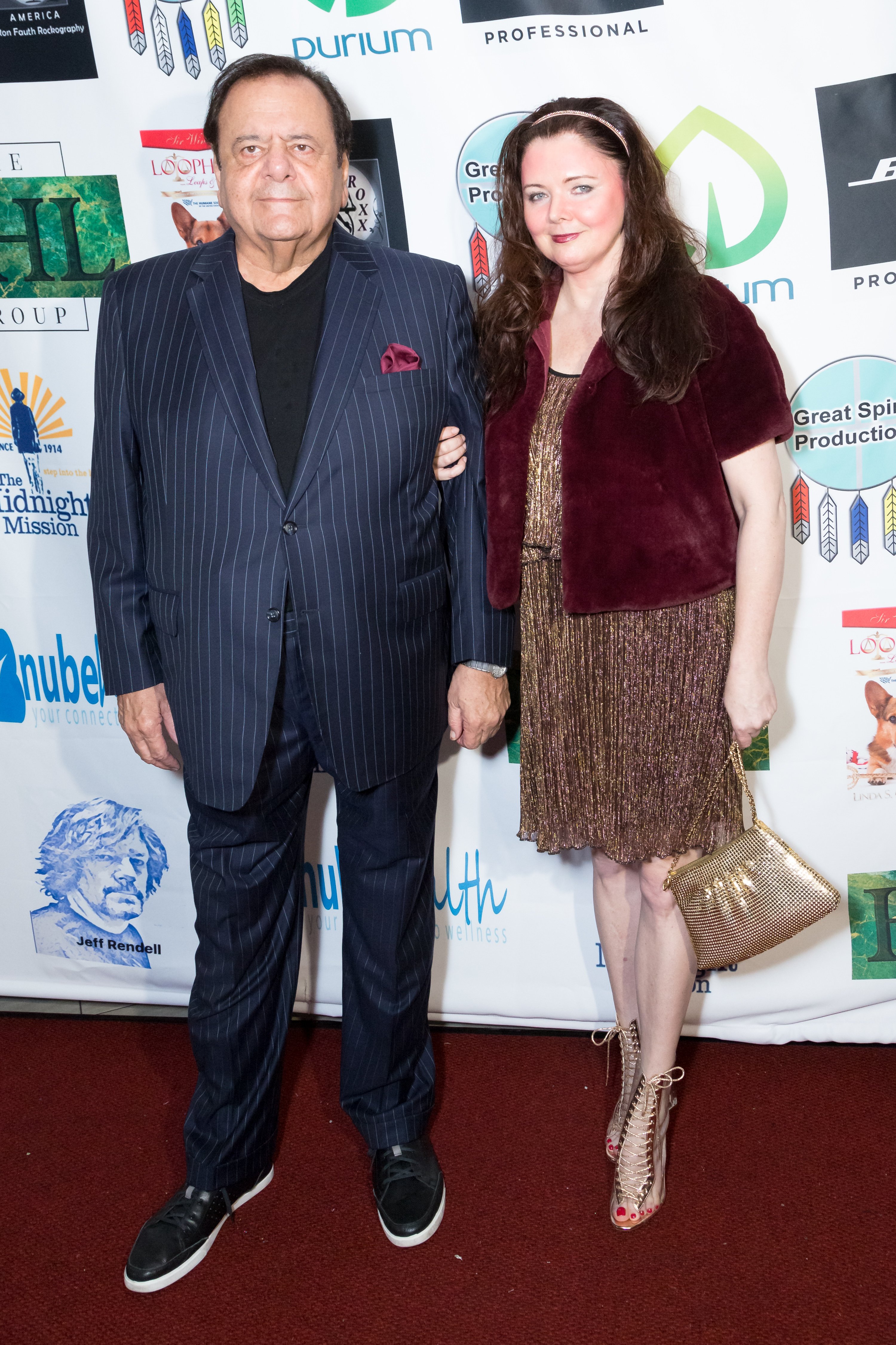 Actor Paul Sorvino and Dee Dee Sorvino attends the 11th Annual Hollywood F.A.M.E. Awards at Hard Rock Cafe, Hollywood, CA on November 8, 2017 in Hollywood, California. | Source: Getty Images