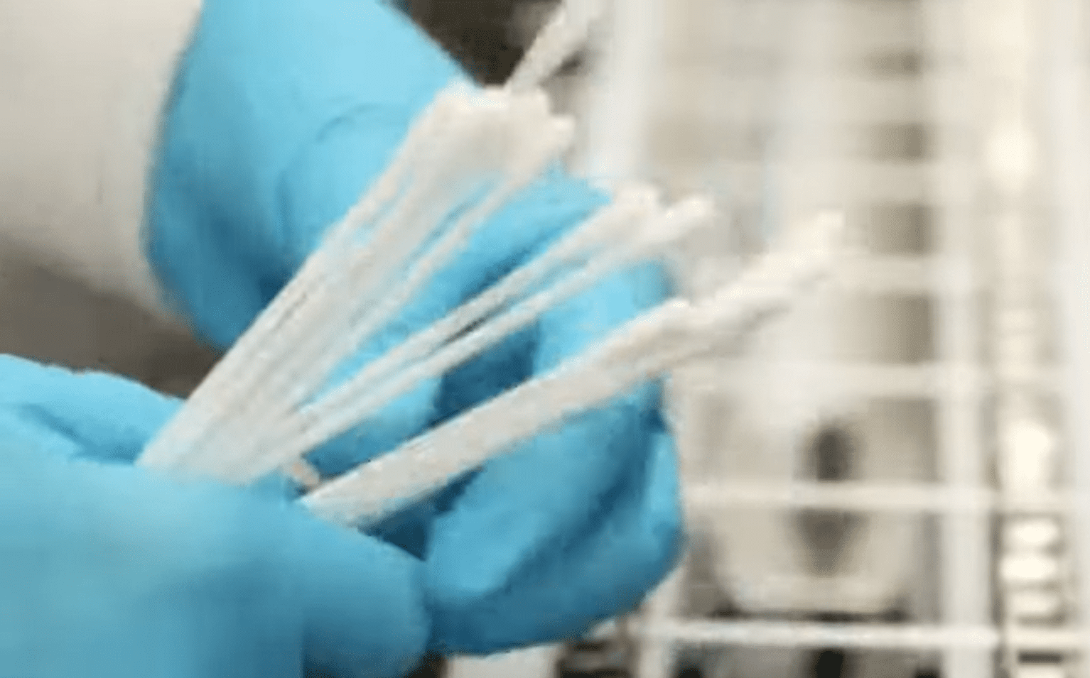 The manufacturing of medical swabs at Puritan Medical Products. | Source: youtube.com/NEWS CENTER Maine