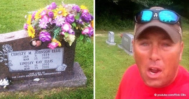 Dad visits his daughter's grave and reveals who is her killer
