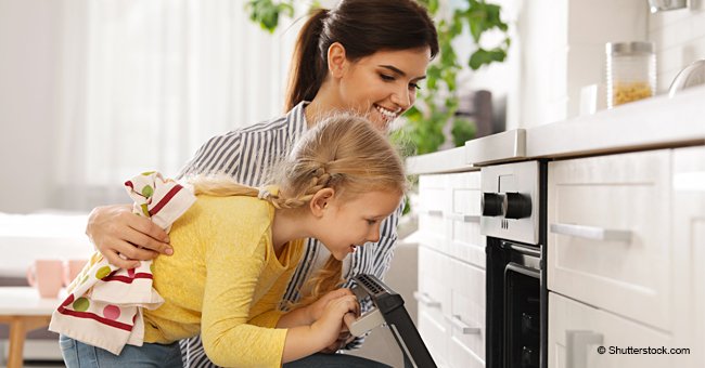 Daughter Was Watching Her Mother Cook