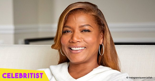 Queen Latifah looks like a boss in neatly tailored suit with bold accessories in throwback pic