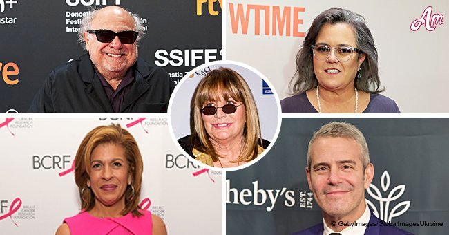 Stars including Rosie O'Donnell and Danny DeVito react to the death of Penny Marshall