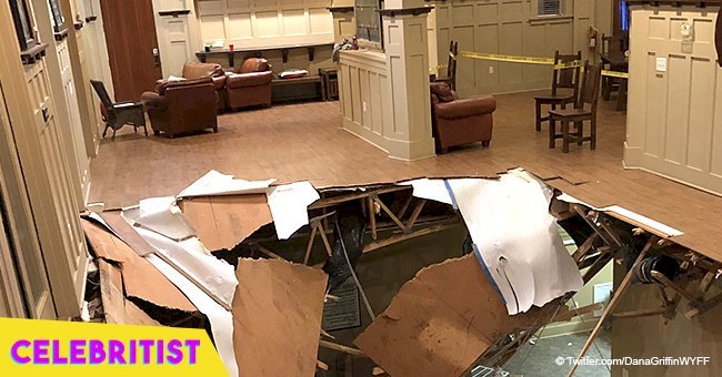 Video shows clubhouse floor collapsing during party, injuring dozens