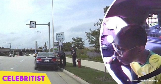 Black teen gets handcuffed by police while riding in car with white grandma after church