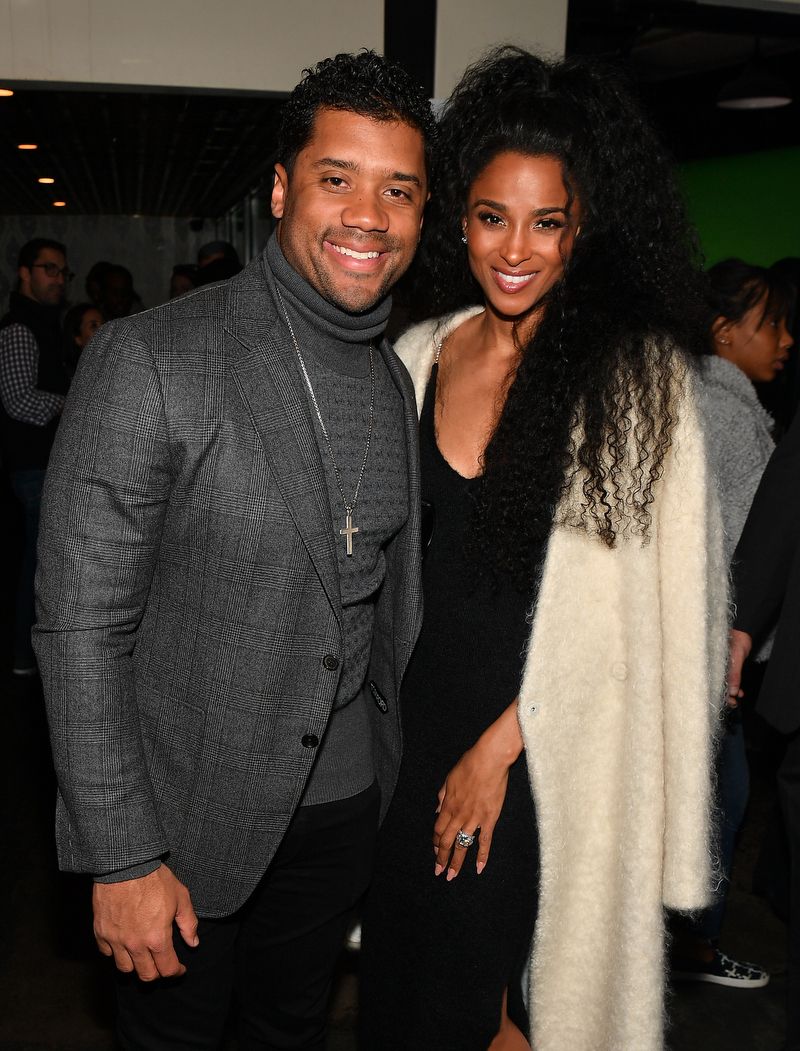 Russell Wilson and Ciara at the Bose Frames Audio Sunglasses Launch on February 1, 2019 | Photo: Getty Images