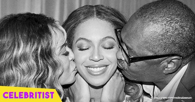 Beyoncé is all smiles in rare pictures with her mom and dad following their divorce in 2011