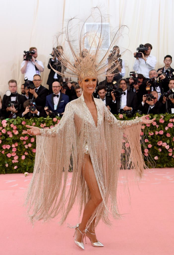 Celine Dion Glitters at Met Gala | Source Getty