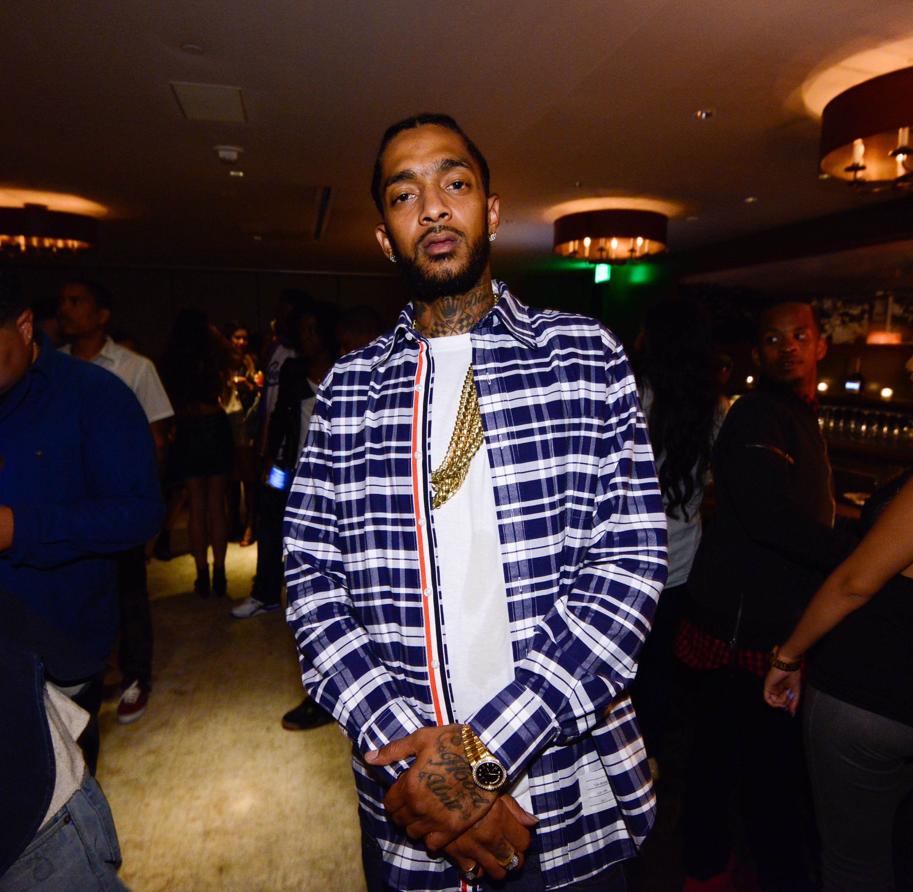 Nipsey Hussle attends the Jhene Aiko Souled Out event sponsored by Hennessy V.S on September 9, 2014 in West Hollywood, California. | Source: Getty Images