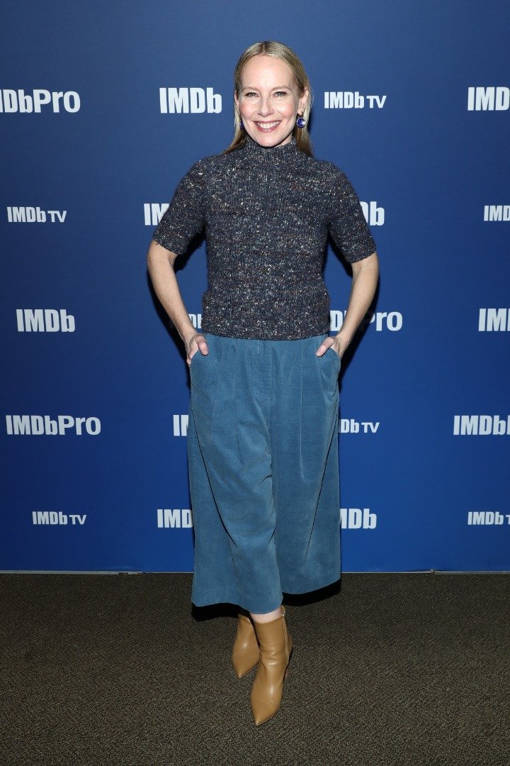 Amy Ryan receives an IMDb STARmeter Award at IMDb's 30th Anniversary Dinner at The Sundance Film Festival on January 27, 2020, in Park City, Utah. | Source: Getty Images