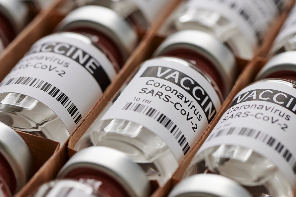 Frascos de vacuna contra el coronavirus. | Foto: Shutterstock