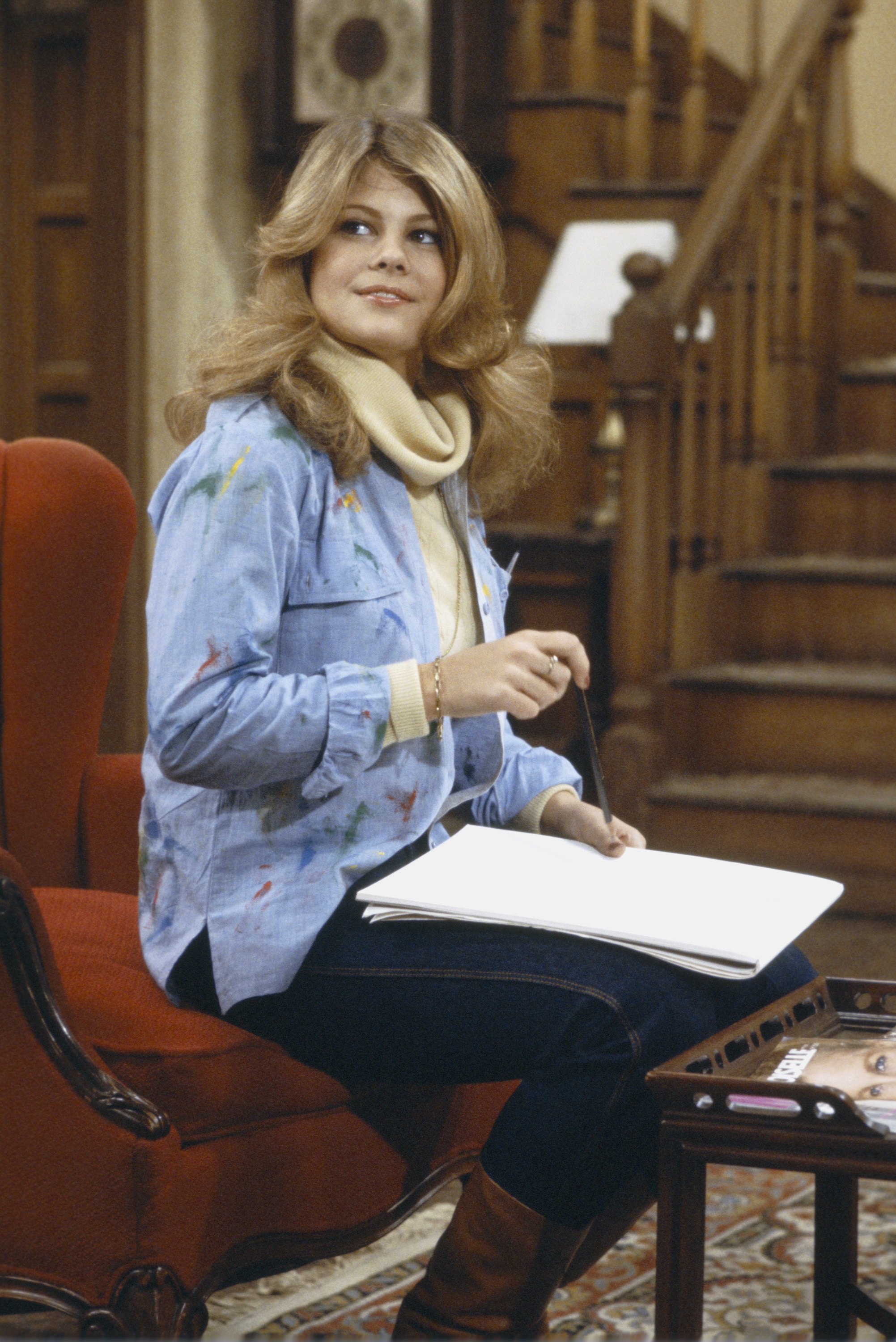 Lisa Whelchel on the set of "The Facts of Life," 1979 | Source: Getty Images
