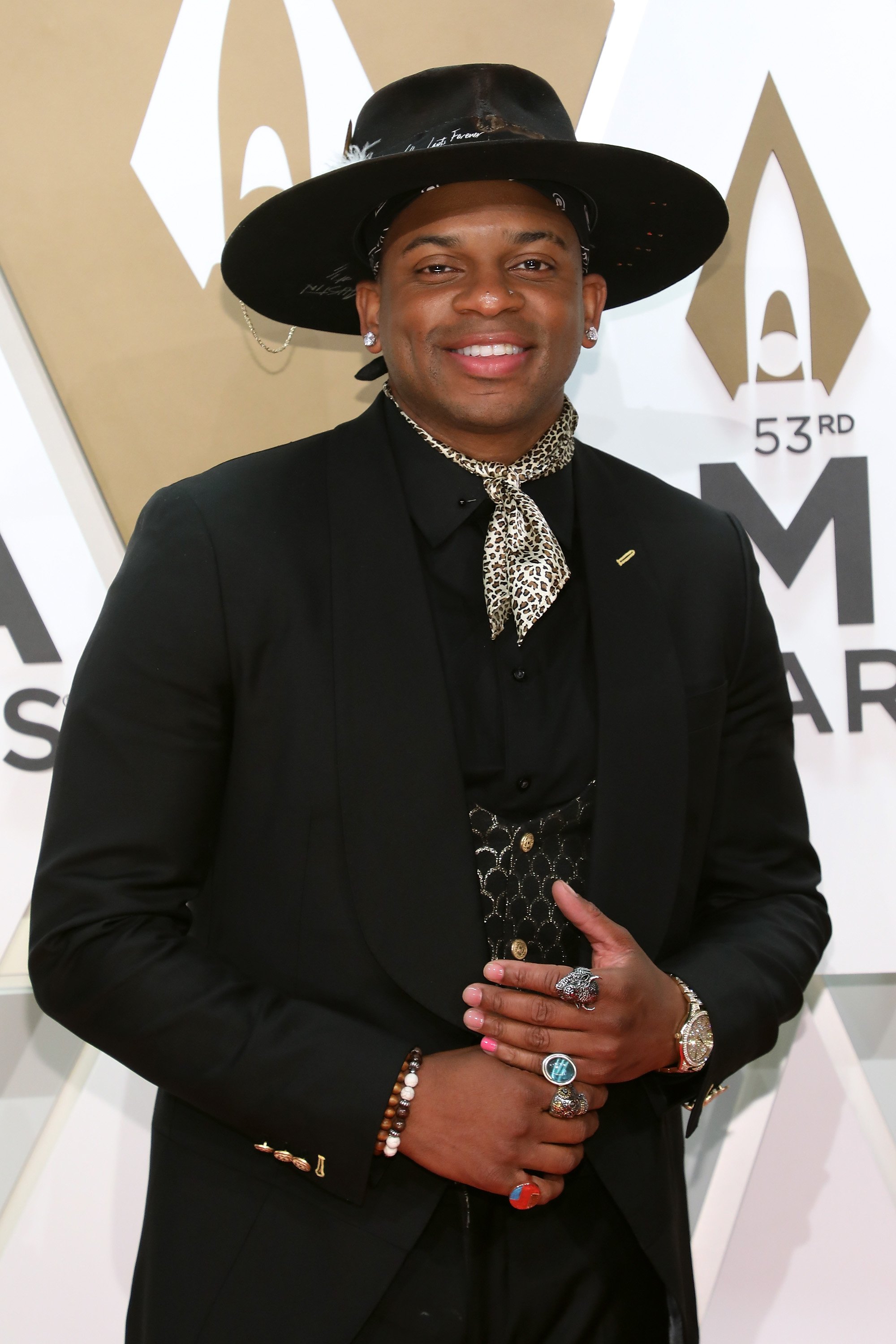 Jimmie Allen attends the 53nd annual CMA Awards on November 13, 2019. | Photo: Getty Images