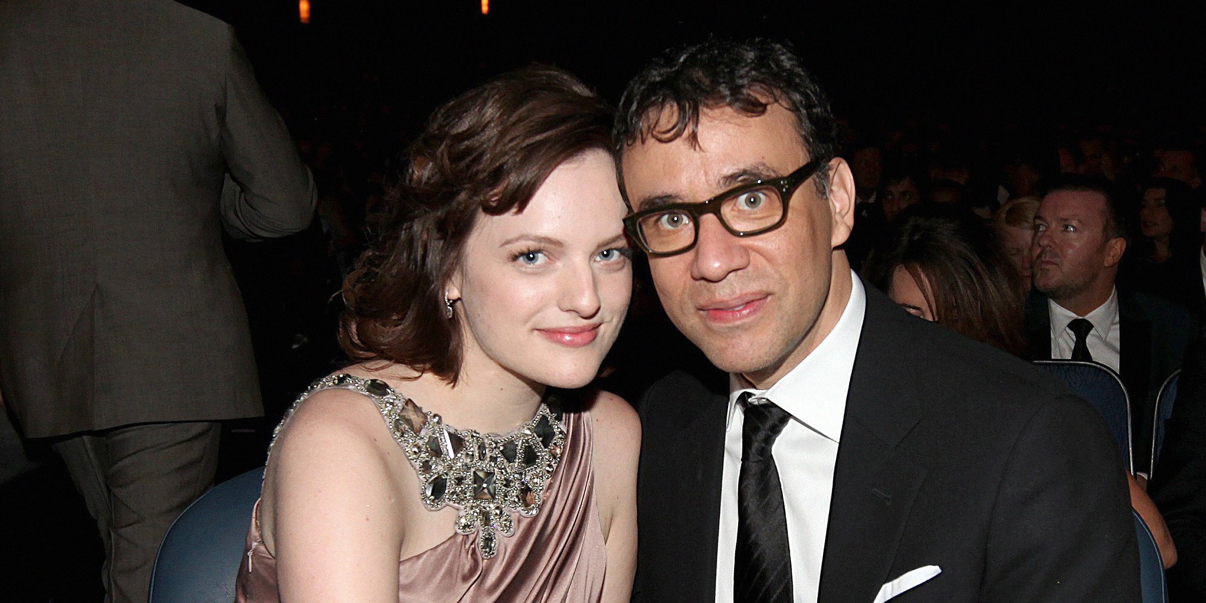 Elisabeth Moss and Fred Armisen, 2009 I Source: Getty Images