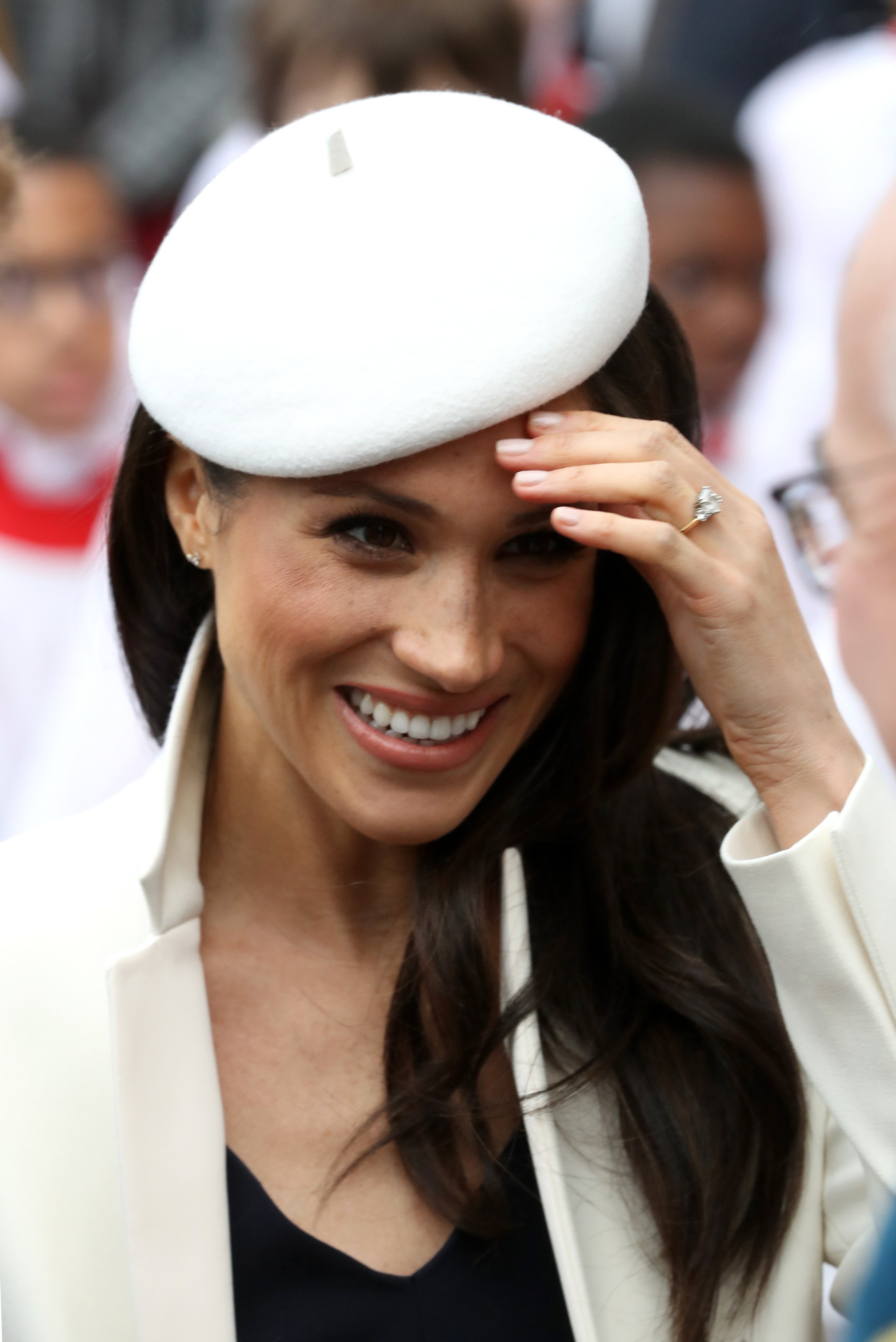 Meghan Markle attends the common wealth day service at Westminster Abbey in 2018. | Source: Getty Images