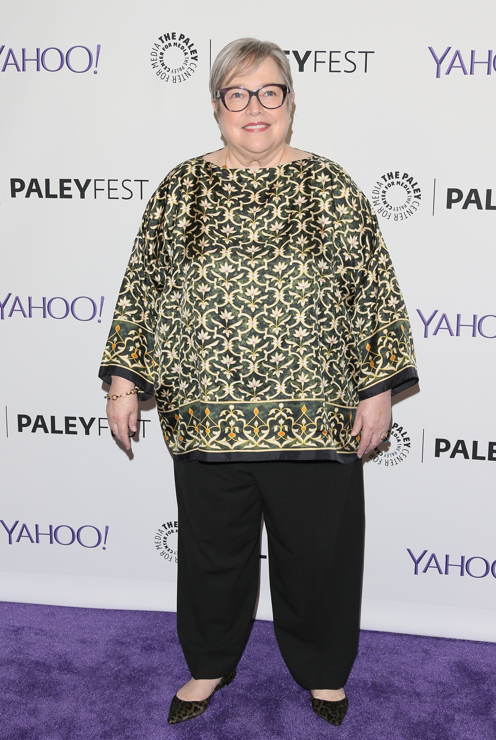 Kathy Bates attends The Paley Center for Media's 32nd annual PALEYFEST LA - 'American Horror Story: Freak Show' on March 15, 2015 in Hollywood, California. | Source: Getty Images