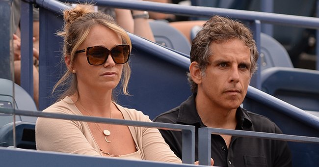 Christine Taylor and Ben Stiller at the 2013 US Open at USTA Billie Jean King National Tennis Center in New York City | Photo: Uri Schanker/WireImage via Getty Images