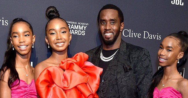 Diddy and his daughters, D'Lila, Jessie and Chance. | Photo: Getty Images