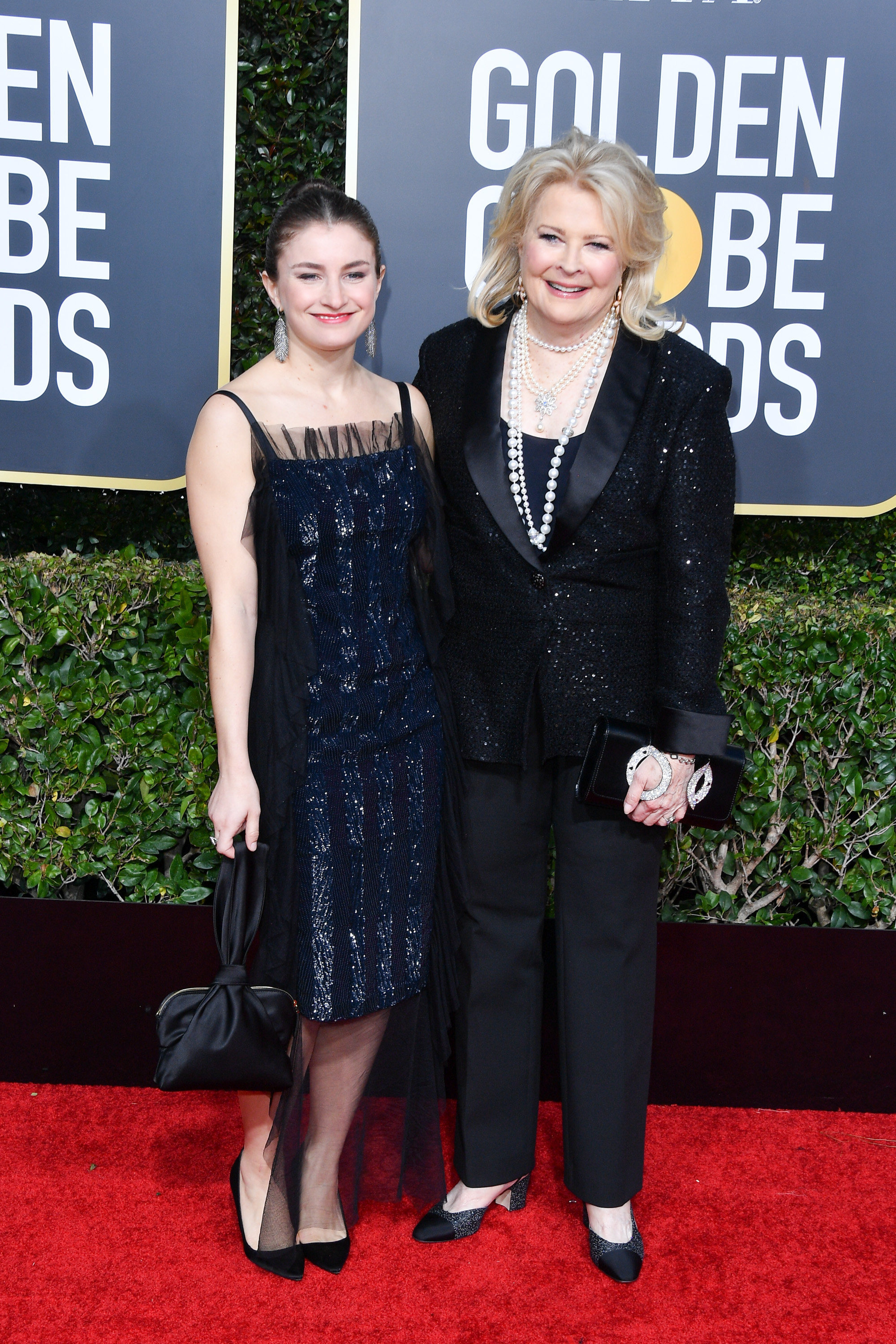 Chloe Malle and Candice Bergen at the 76th Annual Golden Globe Awards in Beverly Hills, California on January 6, 2019. | Source: Getty Images