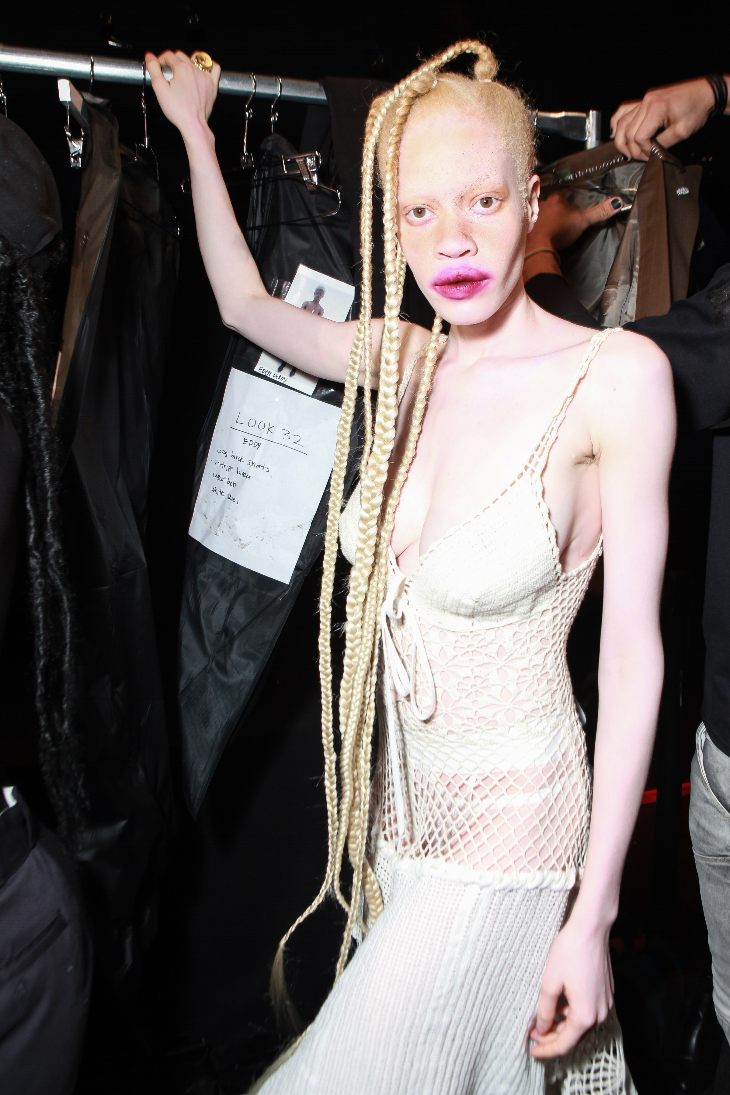 Diandra Forrest backstage at the Gypsy Sport Fashion Show during New York Fashion Week: The Shows on February 12, 2017 | Source: Getty Images