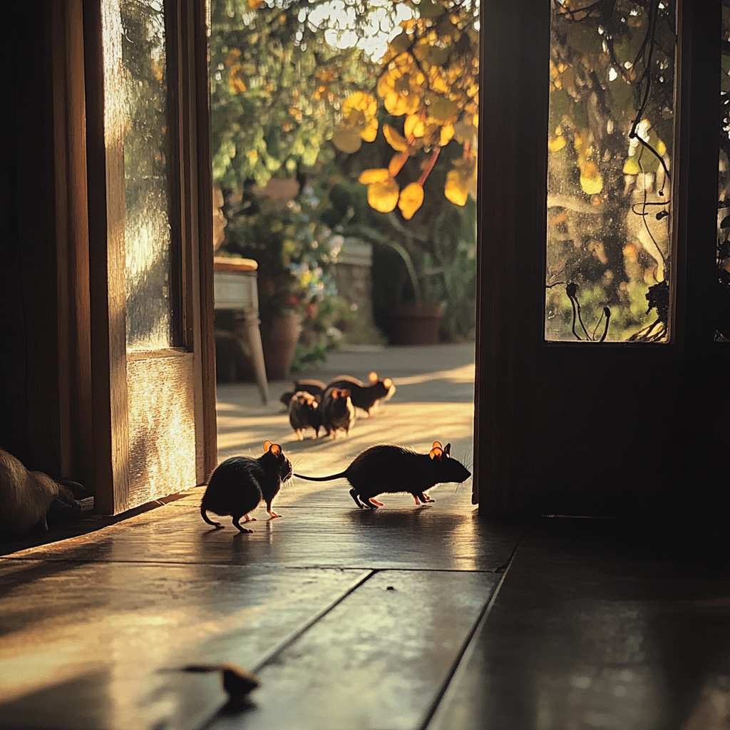 Rats scurrying around | Source: Midjourney