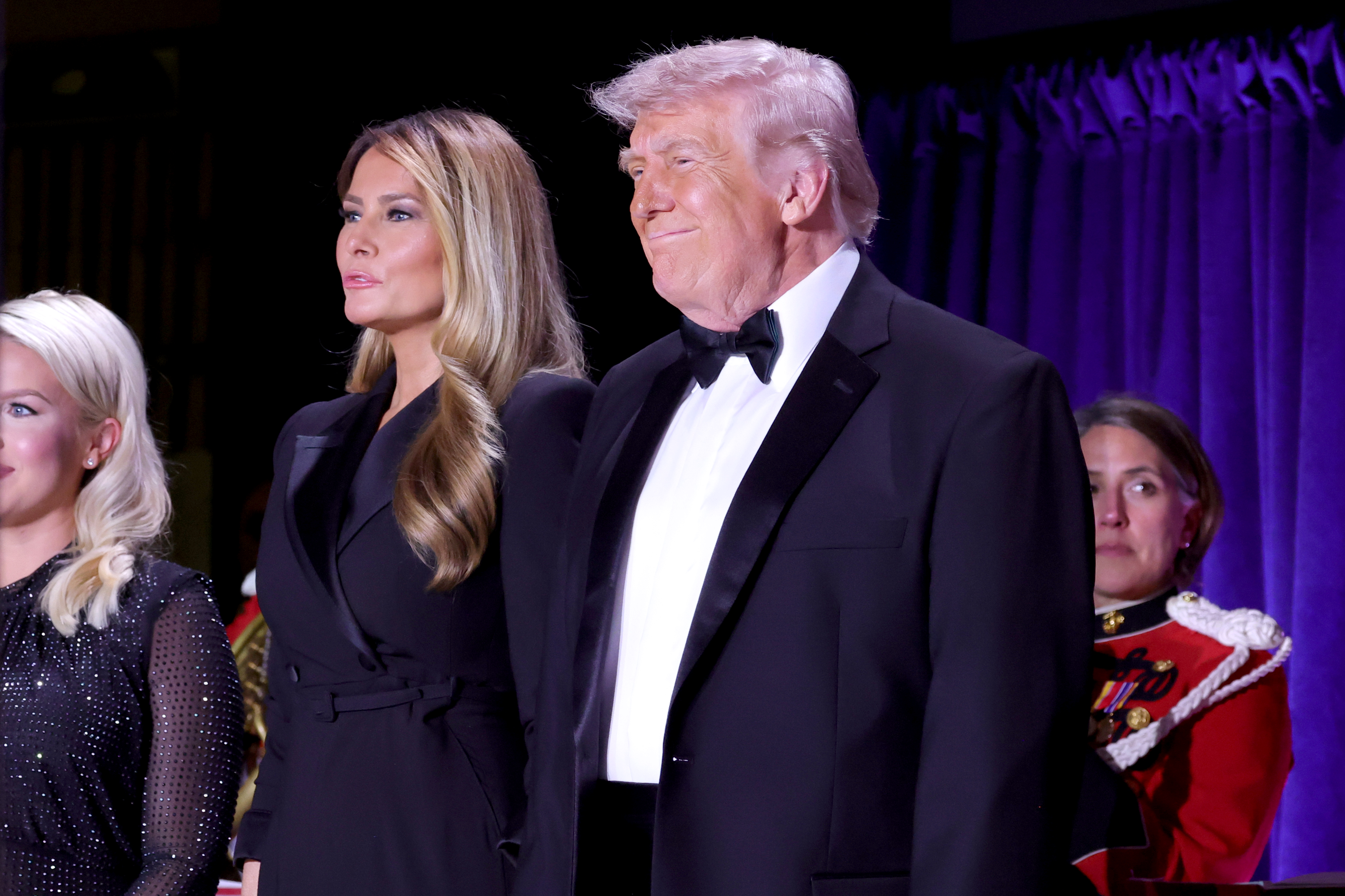 Melania Trump and Donald Trump attend as Oz Pearlman hosts the White House Correspondents' Dinner at Washington Hilton on April 25, 2026, in Washington, DC | Source: Getty Images