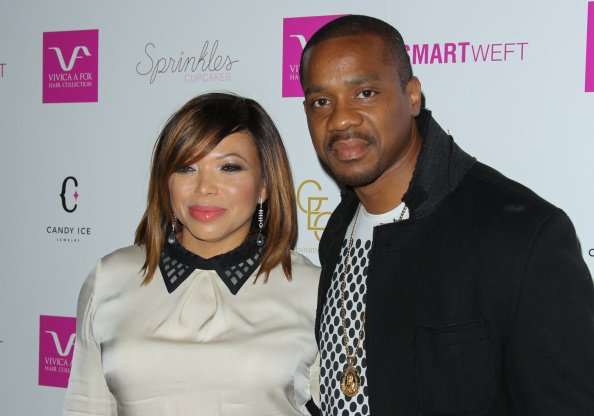 Actors Tisha Campbell and Duane Martin at Vivica A. Fox's 50th birthday celebration in Beverly Hills, California.| Photo: Getty Images.