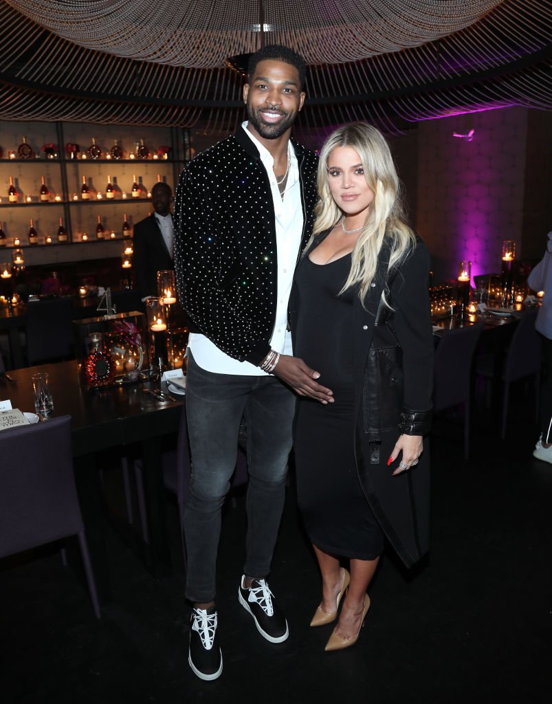 ristan Thompson and Khloe Kardashian attend the Klutch Sports Group "More Than A Game" Dinner on February 17, 2018 in Los Angeles, California. | Source: Getty Images